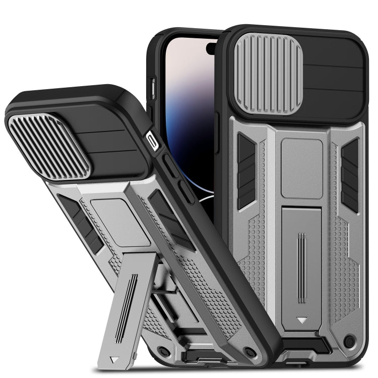For iPhone 14 Pro Max Sliding CamShield Magnetic Phone Case