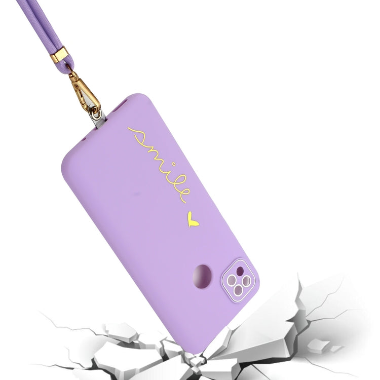 For Realme C25 / C25S / Narzo 30A Gilding Line TPU Phone Case with Strap