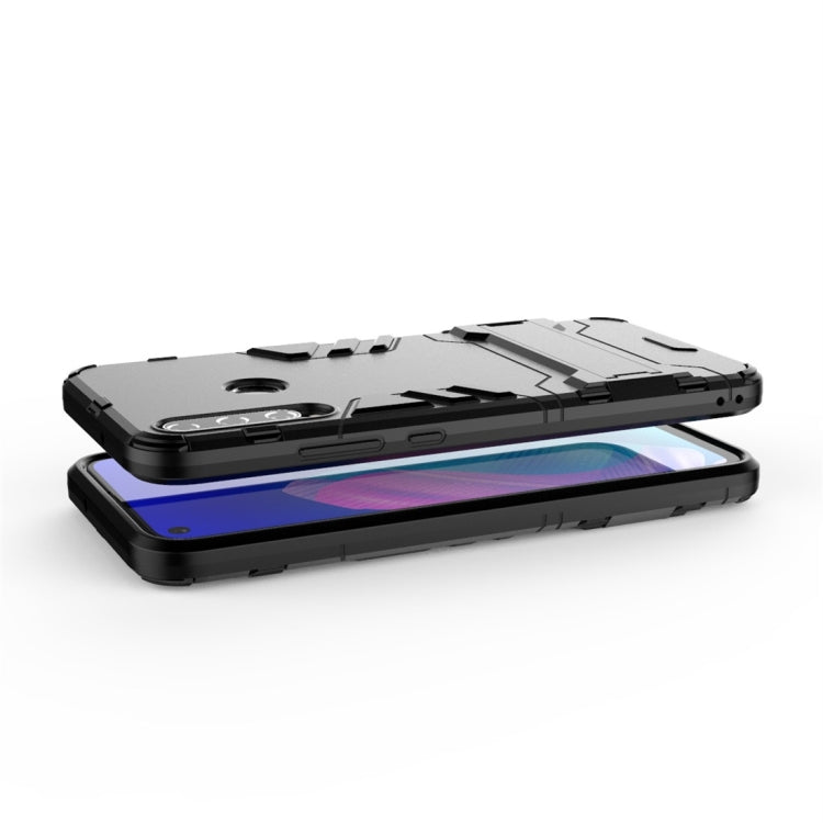 For Huawei Y7P Shockproof PC + TPU Protective Case with Invisible Holder
