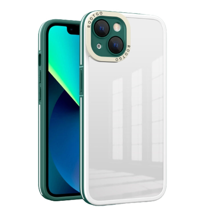 For iPhone 13 High Transparency Shockproof PC Phone Case