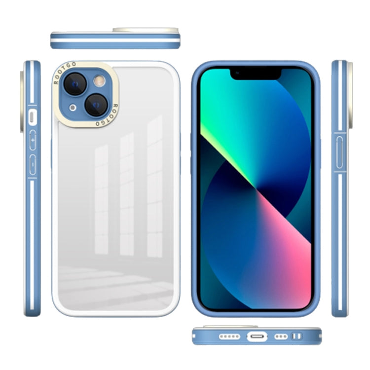 For iPhone 13 High Transparency Shockproof PC Phone Case