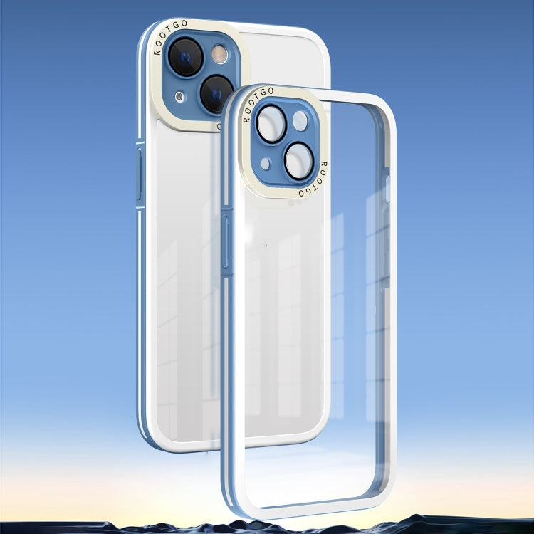 For iPhone 13 High Transparency Shockproof PC Phone Case