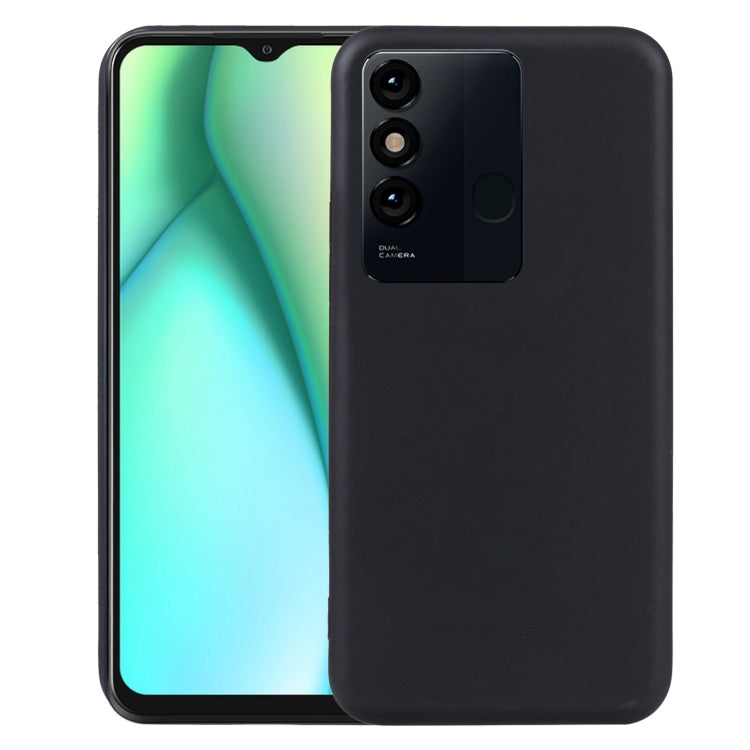 For Itel P38 Pro TPU Phone Case(Black)