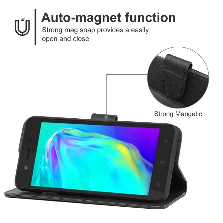 For Itel A17 Leather Phone Case