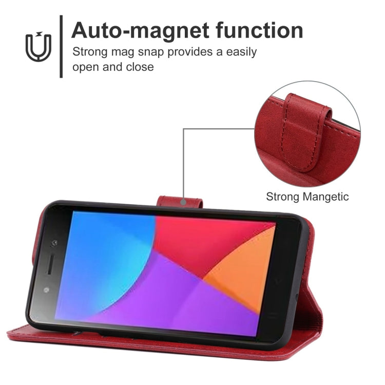 For Itel A23S Leather Phone Case
