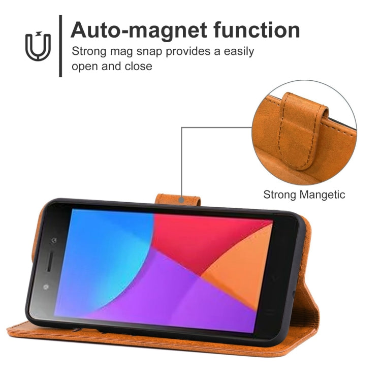 For Itel A23S Leather Phone Case