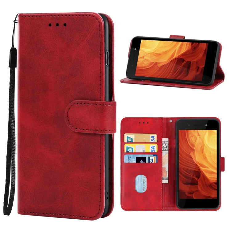 For Itel A33 Plus Leather Phone Case
