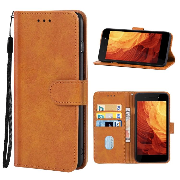For Itel A33 Plus Leather Phone Case