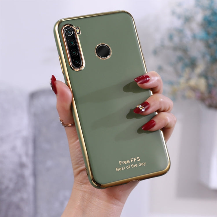 For Xiaomi Redmi Note 8 6D Plating TPU Protective Case