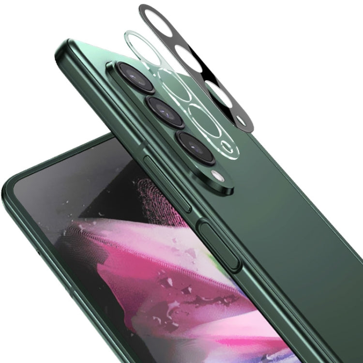 For Samsung Galaxy Z Fold4 5G imak Integrated Rear Camera Lens Tempered Glass Film with Lens Cap Black Version