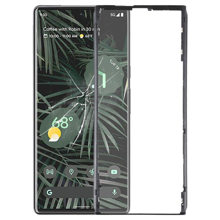 Front LCD Screen Bezel Frame For Google Pixel 6 Pro