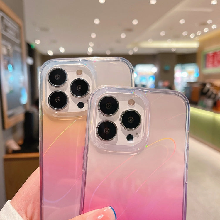 For iPhone 14 Pro Laser TPU Shockproof Phone Case
