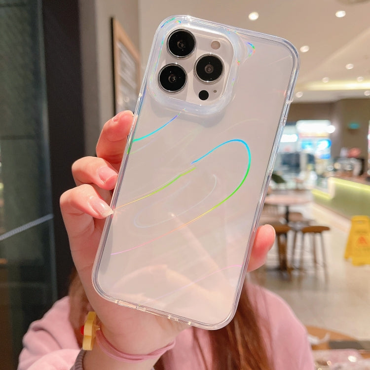 For iPhone 14 Pro Laser TPU Shockproof Phone Case
