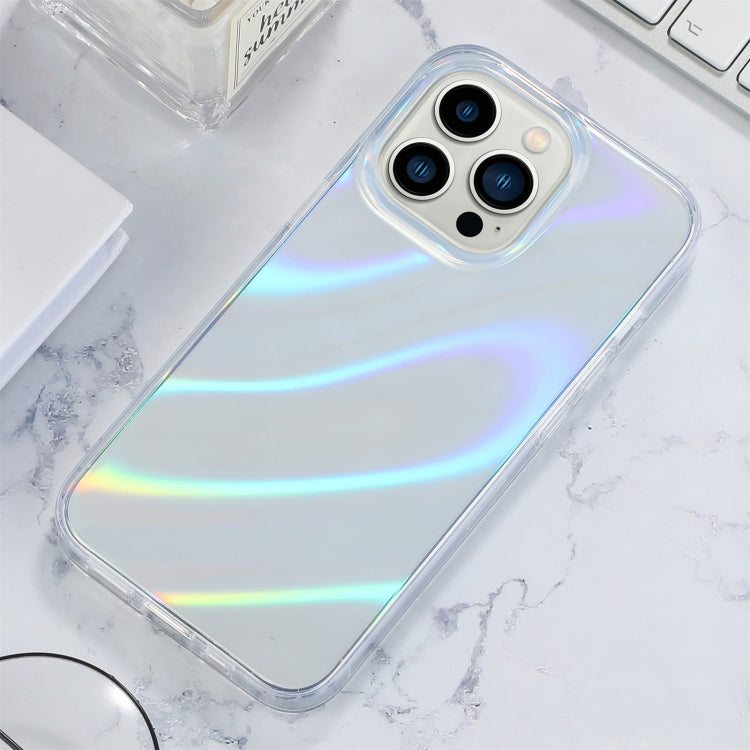 For iPhone 14 Pro Max Laser TPU Shockproof Phone Case
