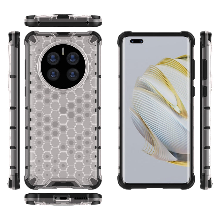 For Huawei Mate 50 Pro Shockproof Honeycomb PC + TPU Phone Case