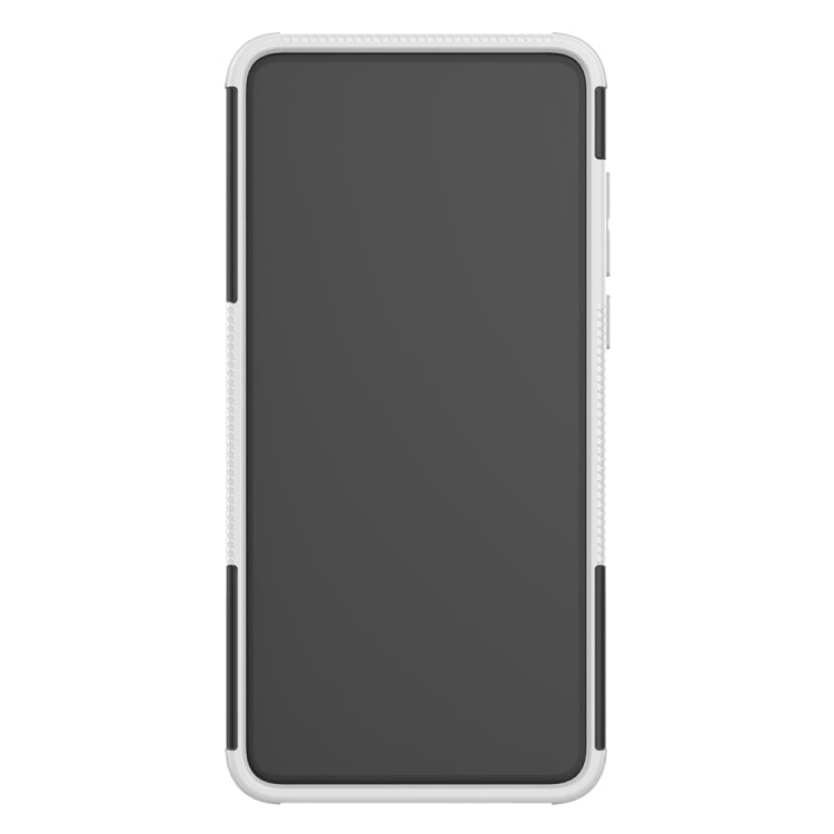 For Huawei P40 Tire Texture Shockproof TPU+PC Protective Case with Holder