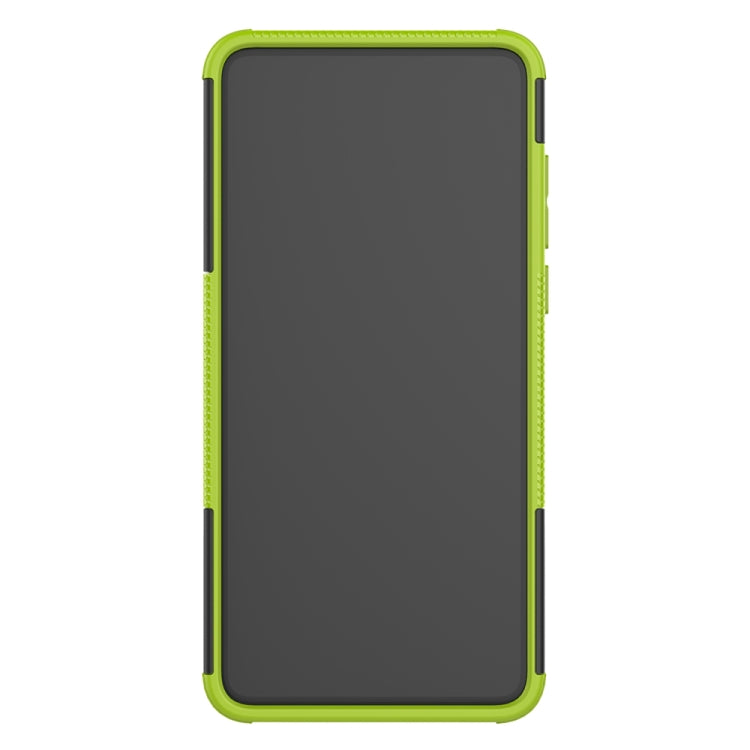 For Huawei P40 Tire Texture Shockproof TPU+PC Protective Case with Holder