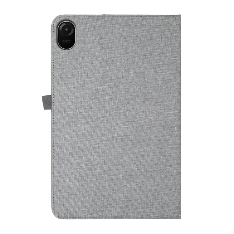 For Honor Pad 8 Fabric PU + TPU Flip Tablet Leather Case