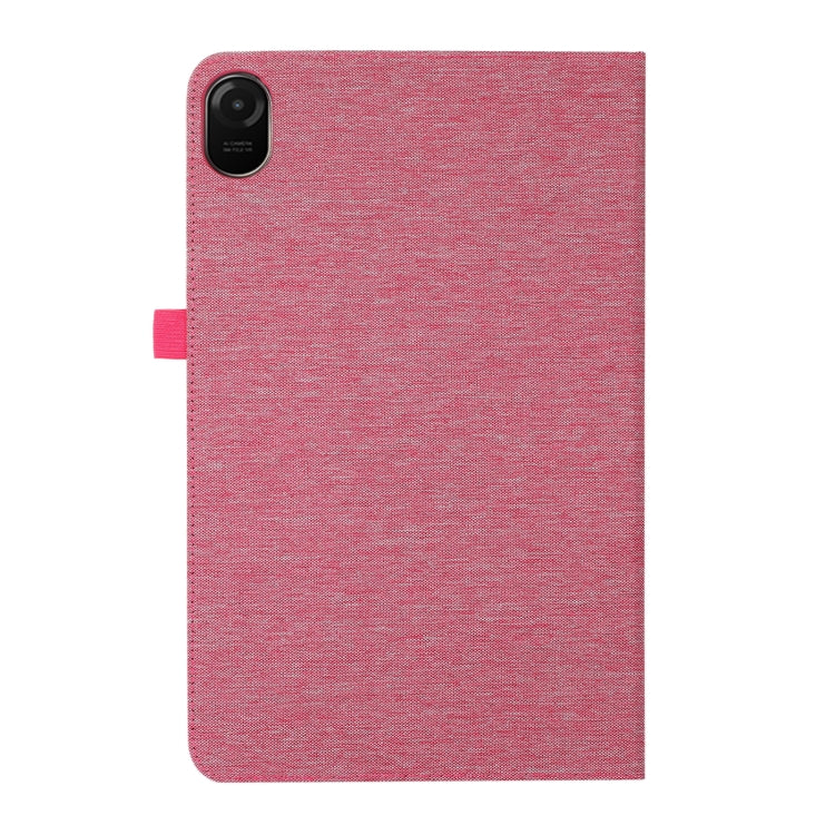 For Honor Pad 8 Fabric PU + TPU Flip Tablet Leather Case
