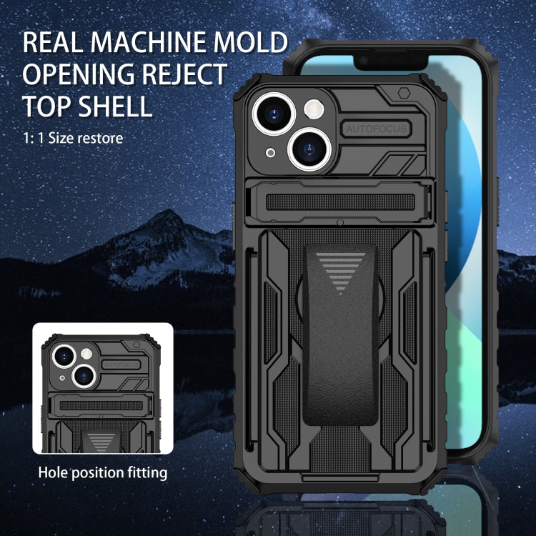 For iPhone 13 King Kong Back Clip Series Holder Phone Case