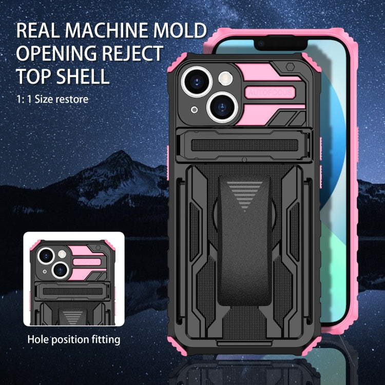 For iPhone 13 King Kong Back Clip Series Holder Phone Case