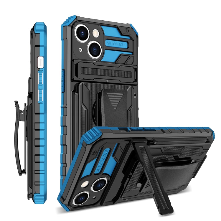 For iPhone 14 King Kong Back Clip Series Holder Phone Case