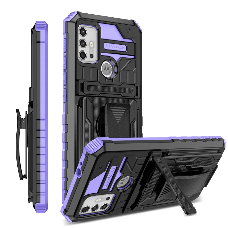 For Motorola Moto G30/G10/G20 King Kong Back Clip Series Holder Phone Case