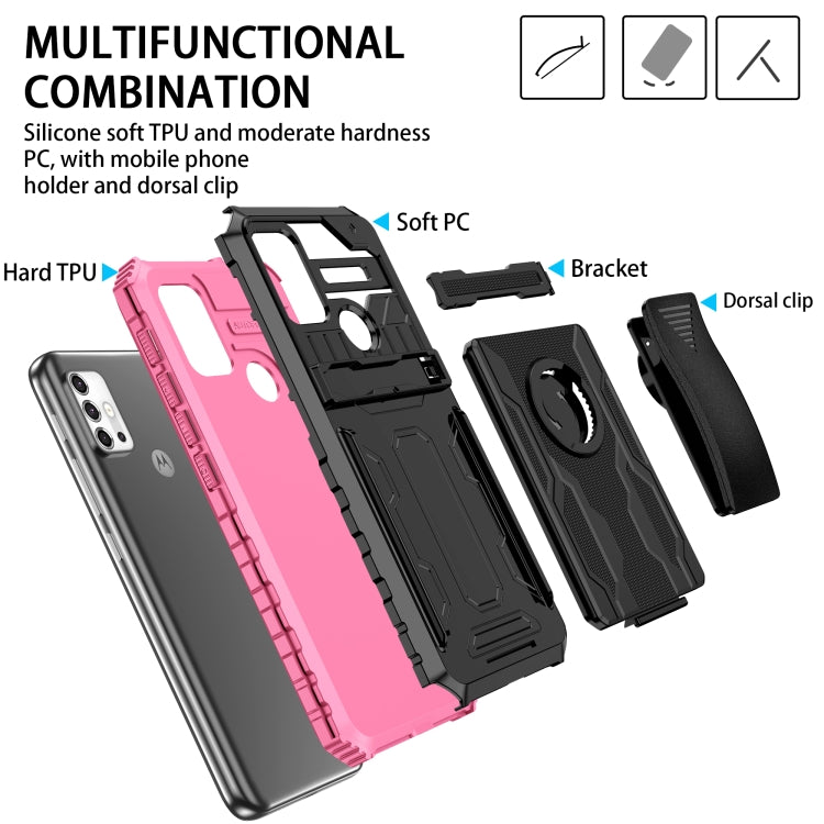 For Motorola Moto G30/G10/G20 King Kong Back Clip Series Holder Phone Case