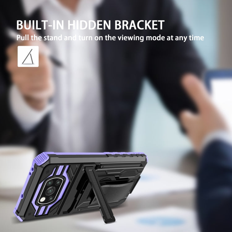 For Xiaomi Poco X3 King Kong Back Clip Series Holder Phone Case