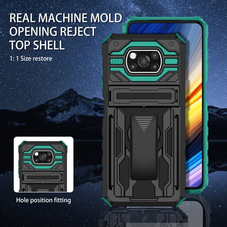 For Xiaomi Poco X3 King Kong Back Clip Series Holder Phone Case