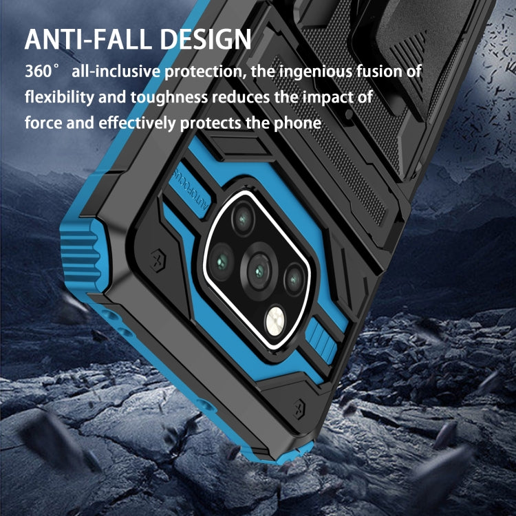 For Xiaomi Poco X3 King Kong Back Clip Series Holder Phone Case