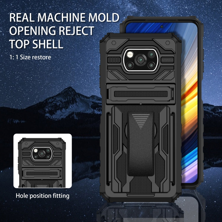 For Xiaomi Poco X3 King Kong Back Clip Series Holder Phone Case