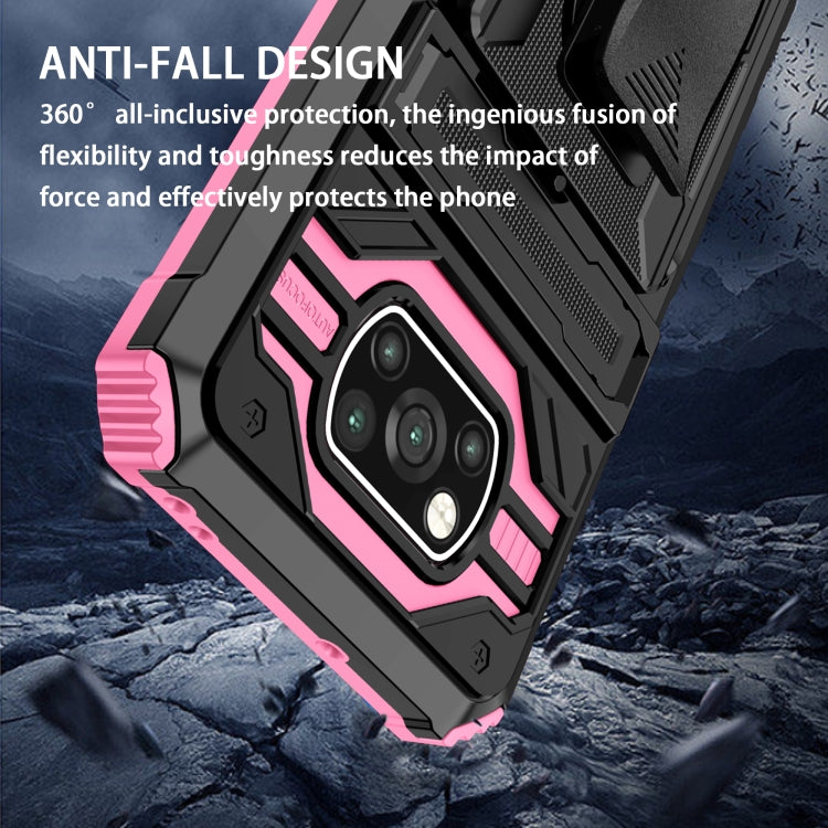 For Xiaomi Poco X3 King Kong Back Clip Series Holder Phone Case