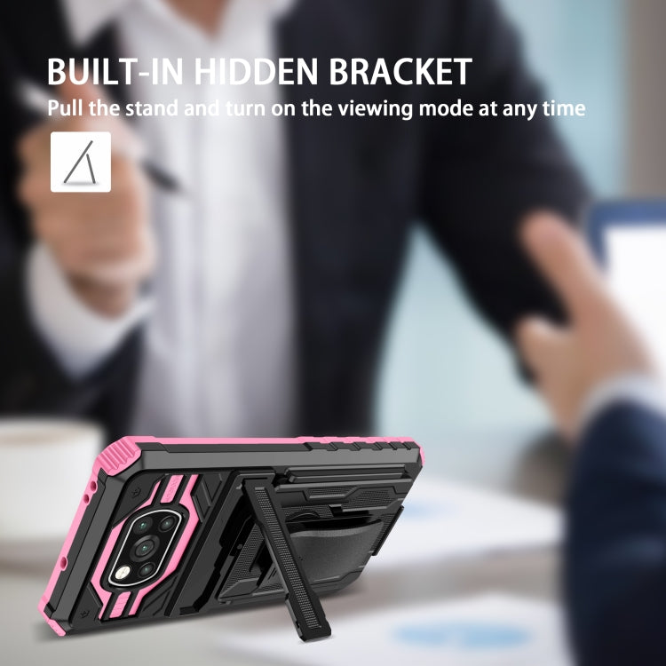 For Xiaomi Poco X3 King Kong Back Clip Series Holder Phone Case