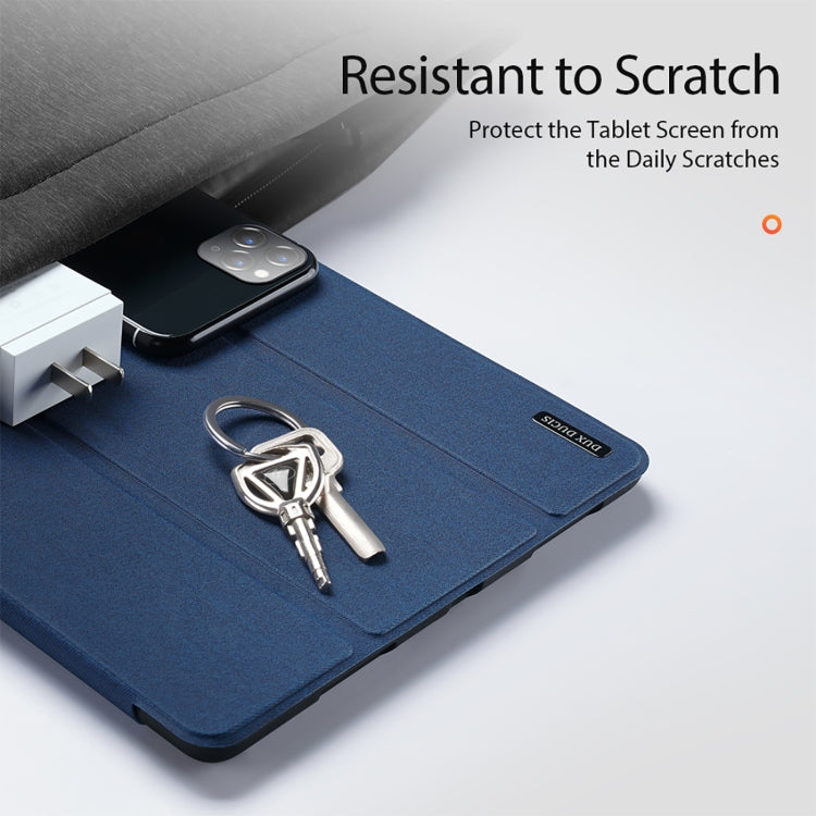 For iPad 10.2 2022 DUX DUCIS Domo Series PU Tablet Case with Pen Slot