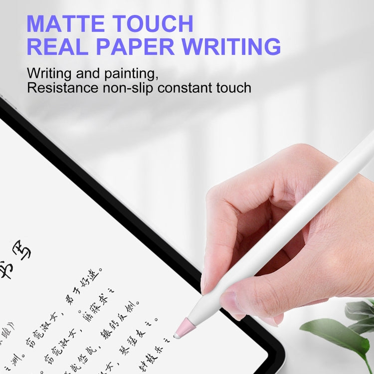 8 PCS / Set Fiber Texture Nib Protector For Apple Pencil
