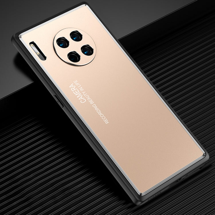 For Huawei Mate 30 Light and Shadow Series Frosted Metal Phone Case