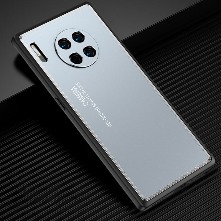 For Huawei Mate 30 Light and Shadow Series Frosted Metal Phone Case
