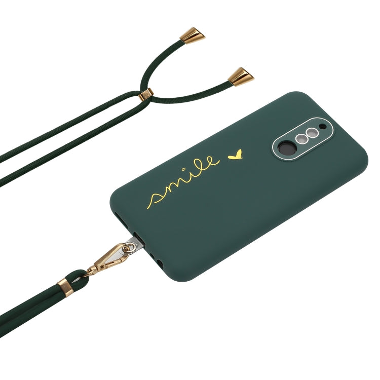 For Xiaomi Redmi 8 / 8A Dual / 8A Pro Gilding Line TPU Phone Case with Strap