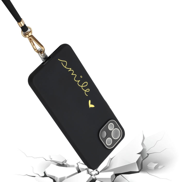 For Xiaomi Mi 11 Lite 5G / 4G Gilding Line TPU Phone Case with Strap