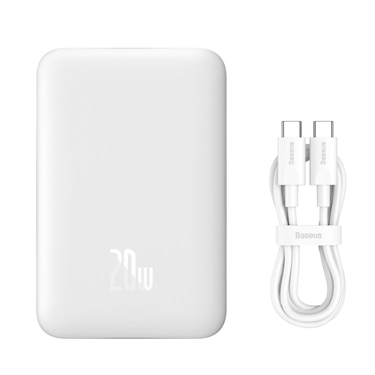 Baseus 10000mAh 20W Magnetic Mini Wireless Fast Charge Power Bank with Cable