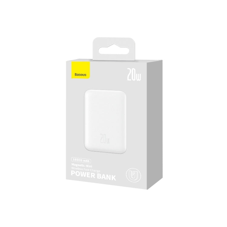 Baseus 10000mAh 20W Magnetic Mini Wireless Fast Charge Power Bank with Cable
