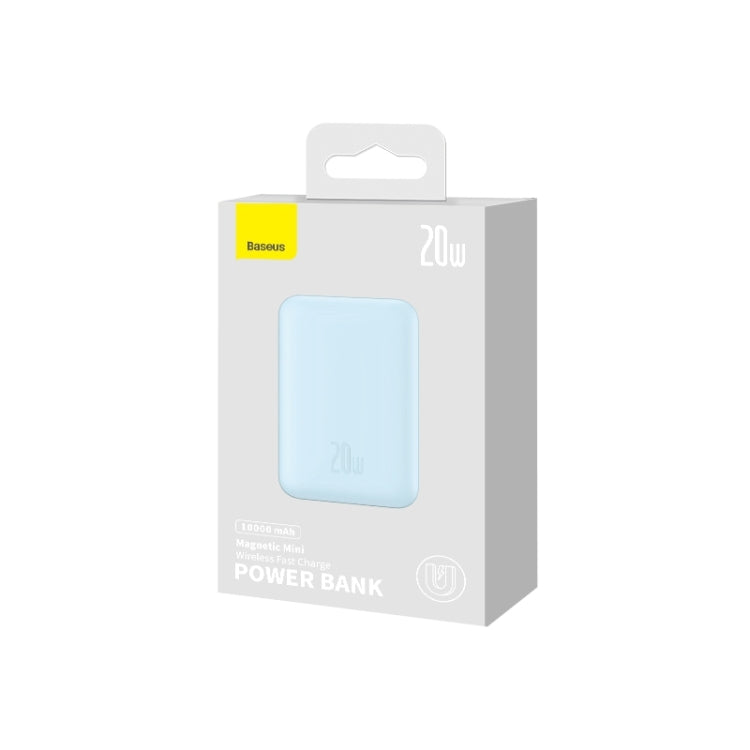 Baseus 10000mAh 20W Magnetic Mini Wireless Fast Charge Power Bank with Cable