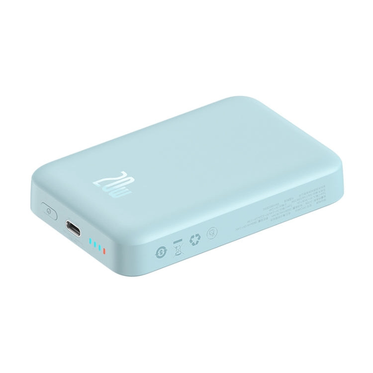 Baseus 10000mAh 20W Magnetic Mini Wireless Fast Charge Power Bank with Cable
