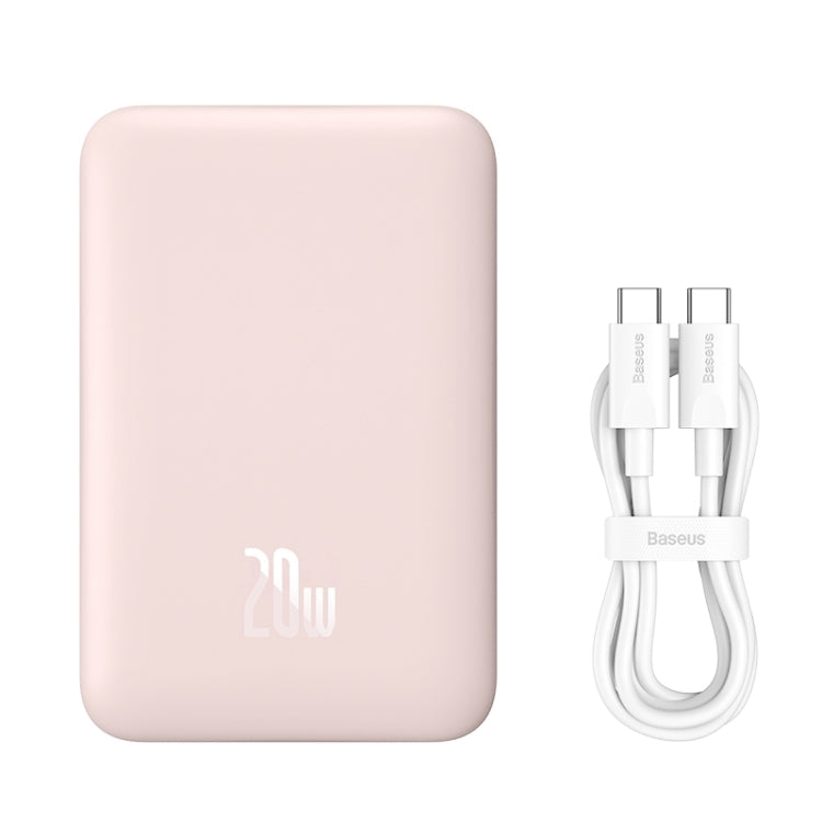 Baseus 10000mAh 20W Magnetic Mini Wireless Fast Charge Power Bank with Cable