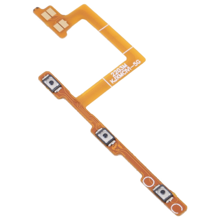 Power Button & Volume Button Flex Cable For Xiaomi Civi 2109119BC