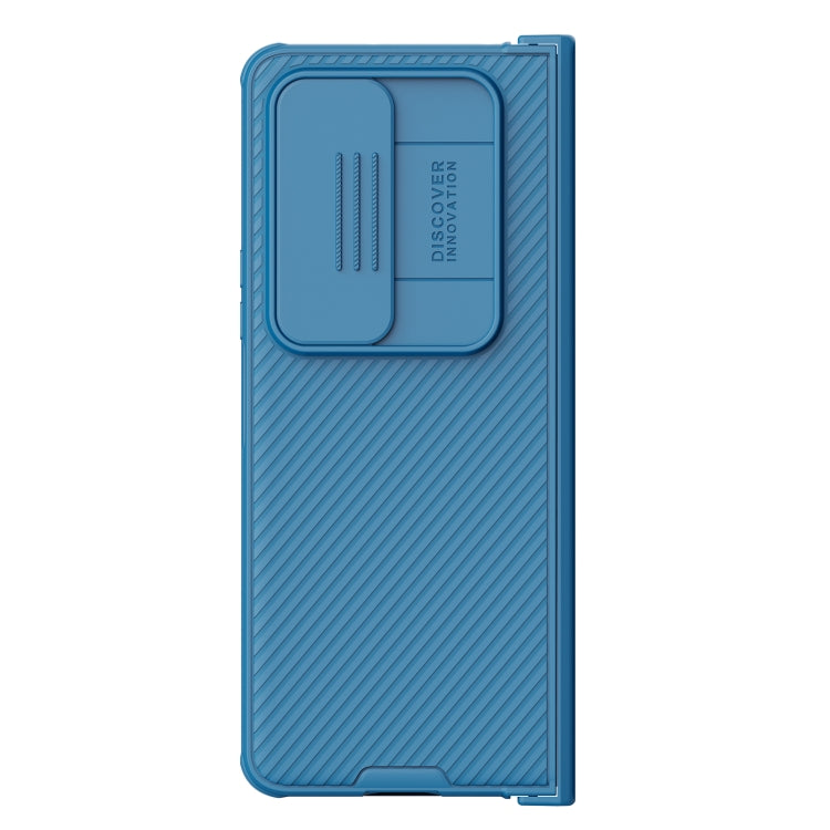 For Samsung Galaxy Z Fold4 NILLKIN Black Mirror Pro Series Camshield PC Phone Case, Simple Set