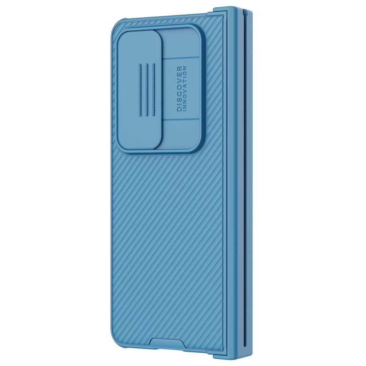 For Samsung Galaxy Z Fold4 NILLKIN Black Mirror Pro Series Camshield PC Phone Case, Simple Set