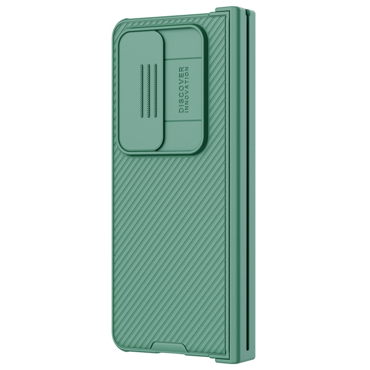 For Samsung Galaxy Z Fold4 NILLKIN Black Mirror Pro Series Camshield PC Phone Case, Simple Set