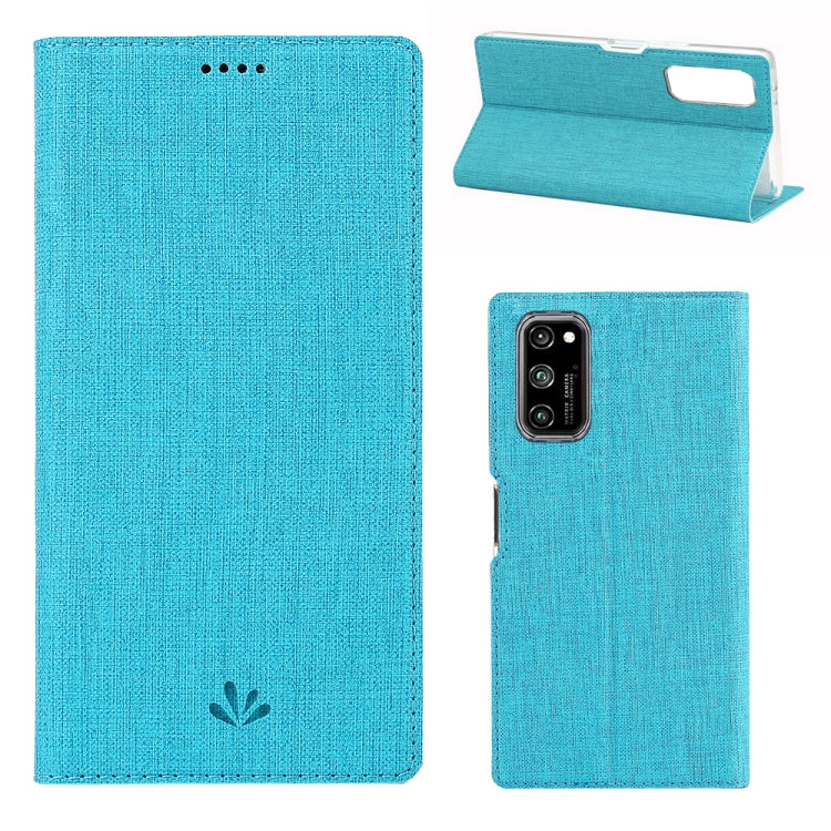For Huawei Honor V30 & V30 Pro ViLi Shockproof TPU + PU Horizontal Flip Protective Case with Card Slot & Holder
